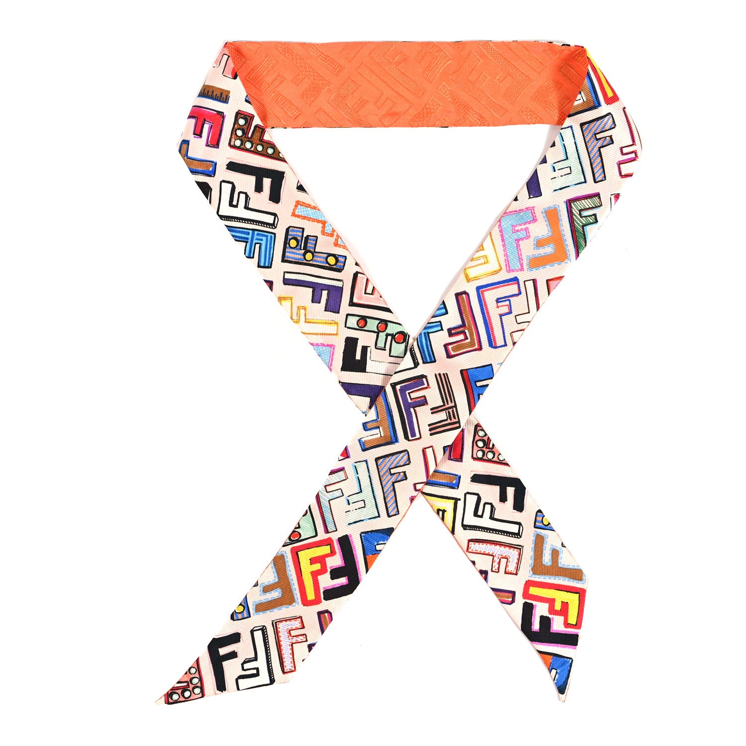 Fendi Silk Fun Bandeau Multicolor 1 of 3