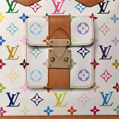 Louis Vuitton Monogram Multicolor Alma GM White 7 of 9