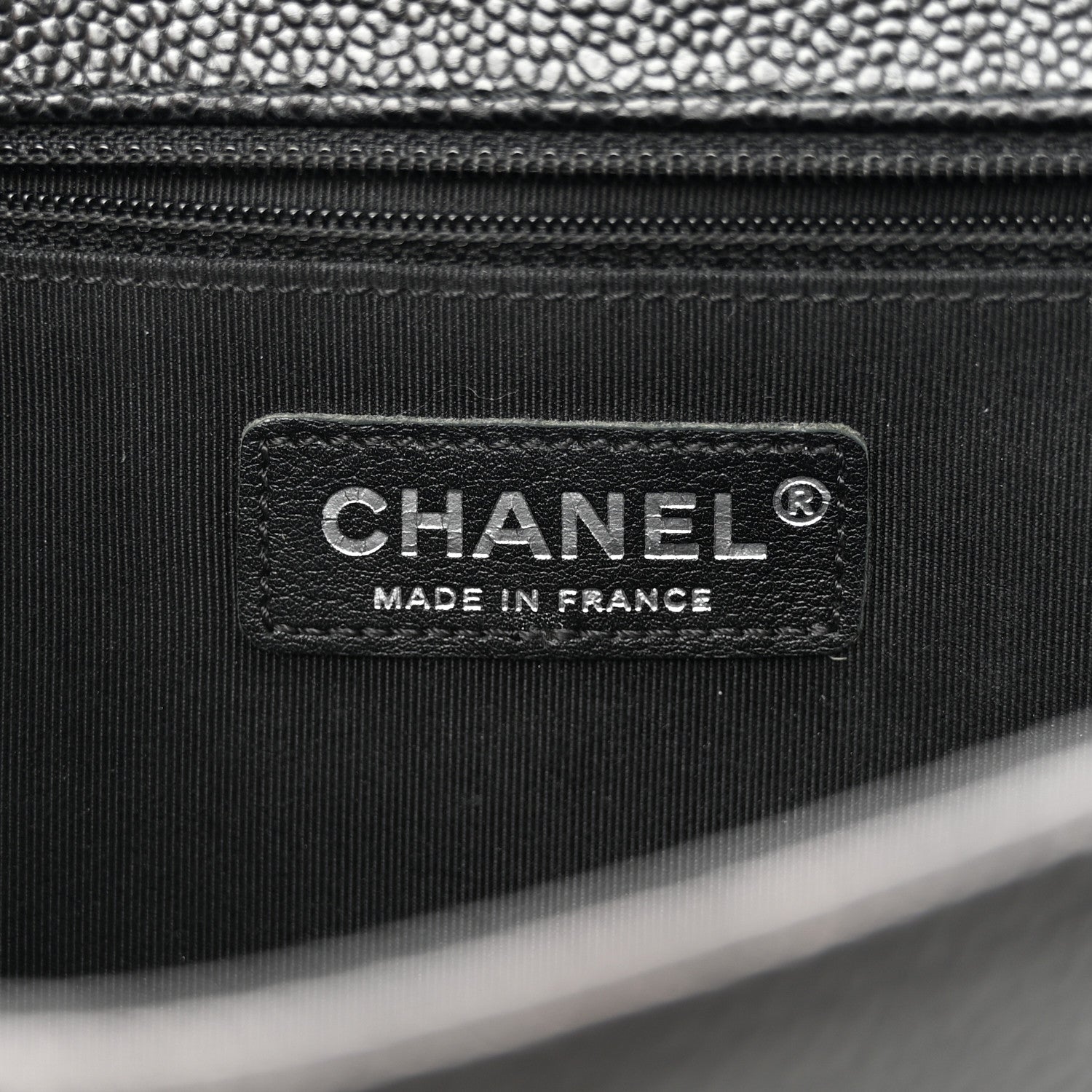Chanel Caviar Quilted New Medium Boy Flap Black 6 of 10