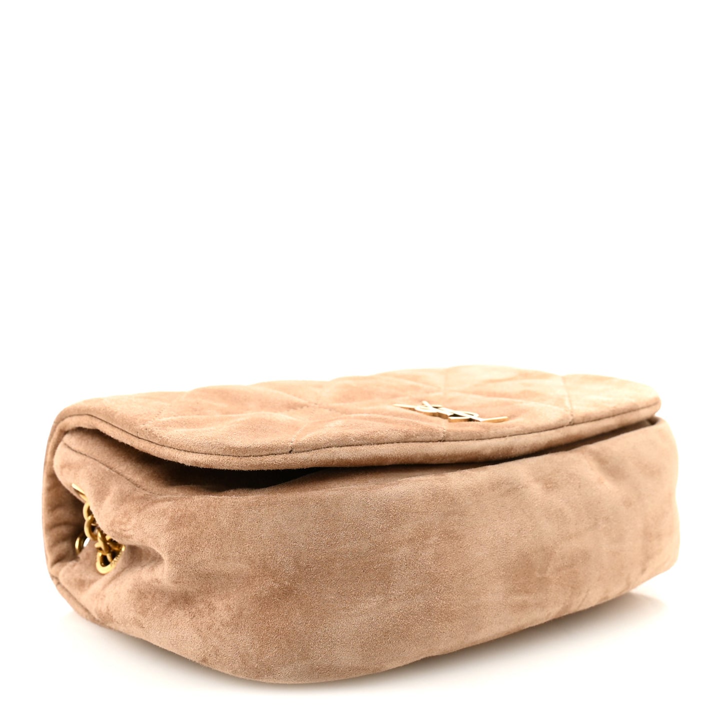Suede Matelasse Monogram Mini Jamie 4.3 Whisper Pink