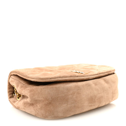 Saint Laurent Suede Matelasse Monogram Mini Jamie 4.3 Whisper Pink 4 of 9