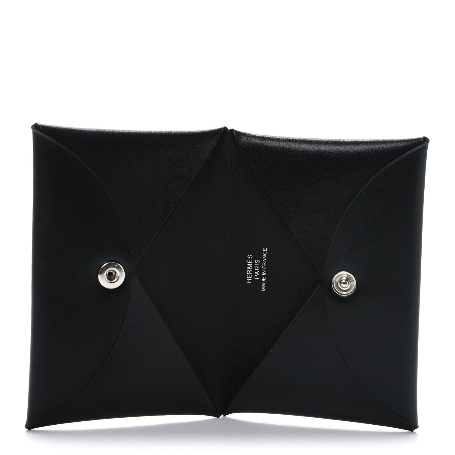 Hermes Box Calvi Card Case Black 5 of 7
