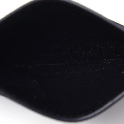 Saint Laurent Grain De Poudre Card Case Black 5 of 8