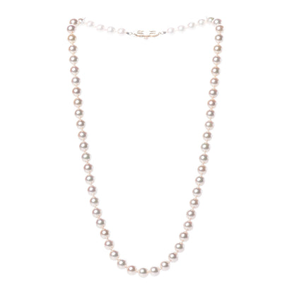 Mikimoto 18K Yellow Gold Akoya Pearl 6.5-7mm Strand Necklace 18" 3 of 9
