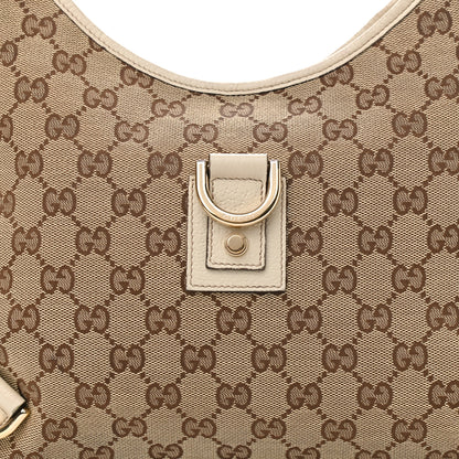 Gucci Monogram Medium Abbey D Ring Hobo Off White 11 of 16