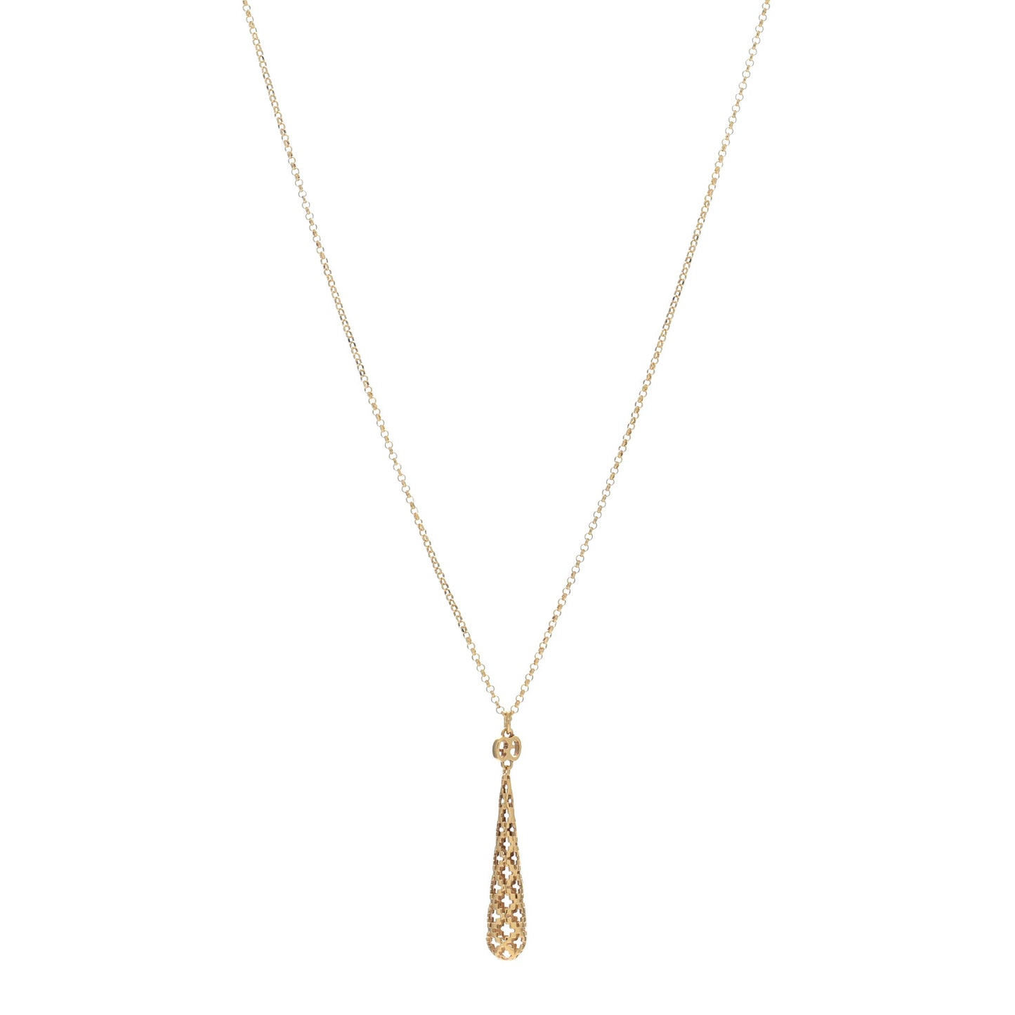 18K Yellow Gold Diamantissima Pendant Necklace