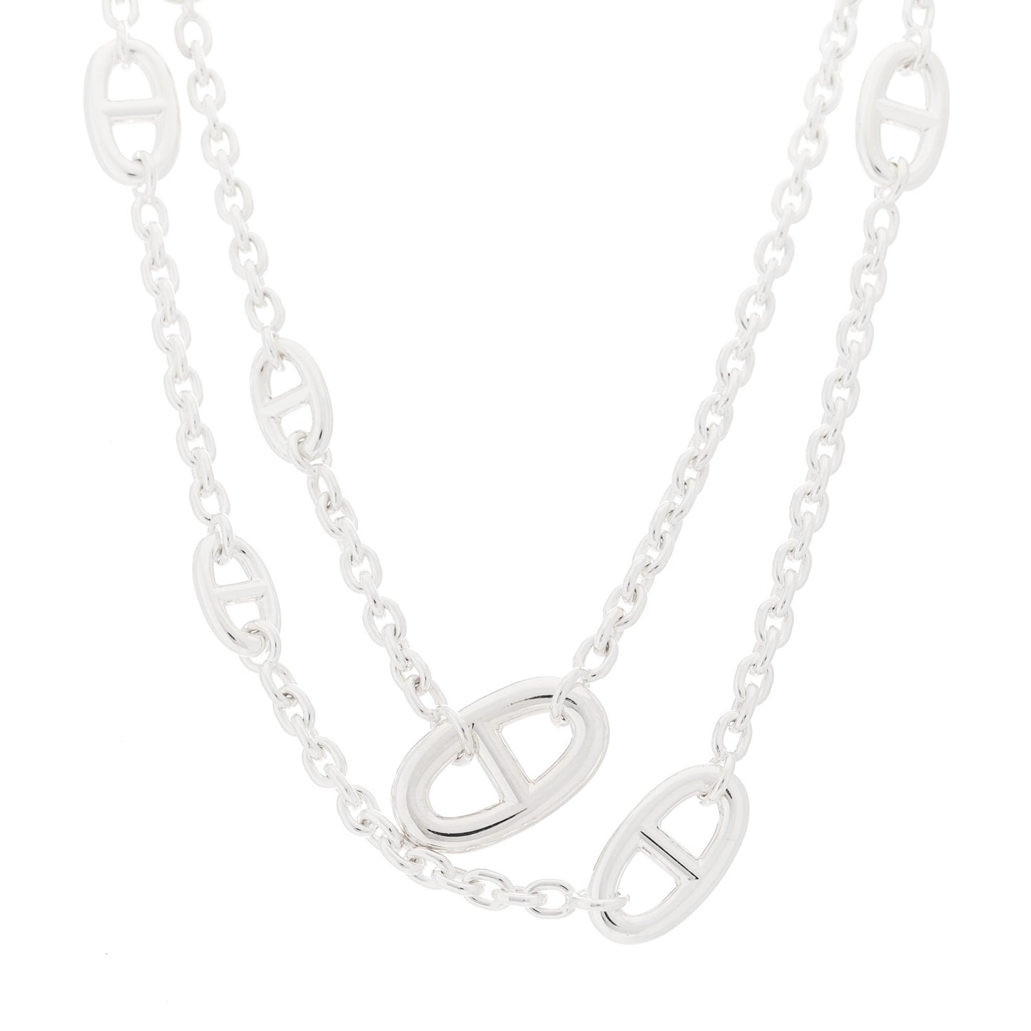 Sterling Silver Farandole Necklace 80