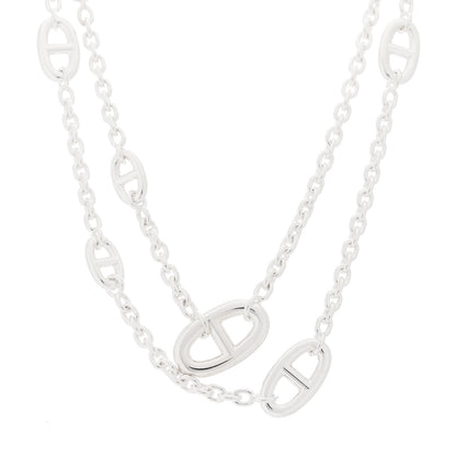 Hermes Sterling Silver Farandole Necklace 80 1 of 6