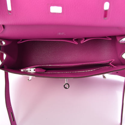 Hermes Taurillon Clemence Jypsiere 28 Magnolia 5 of 11