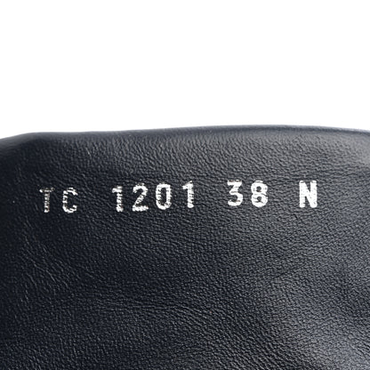 Louis Vuitton LOUIS VUITTON Nylon Monogram Womens Pool Pillow Comfort Mules 38 Navy Blue 8 of 8