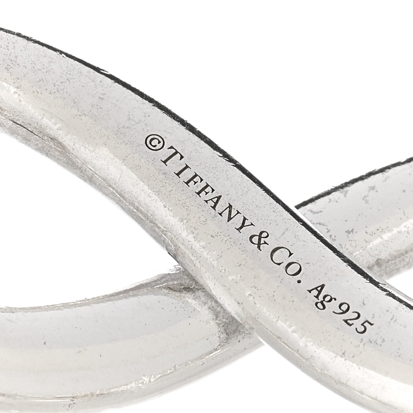 Sterling Silver Wide Infinity Chain Bracelet