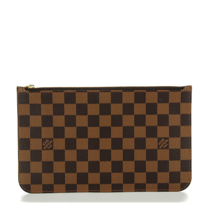 Louis Vuitton Damier Ebene Neverfull MM GM Pochette 1 of 8