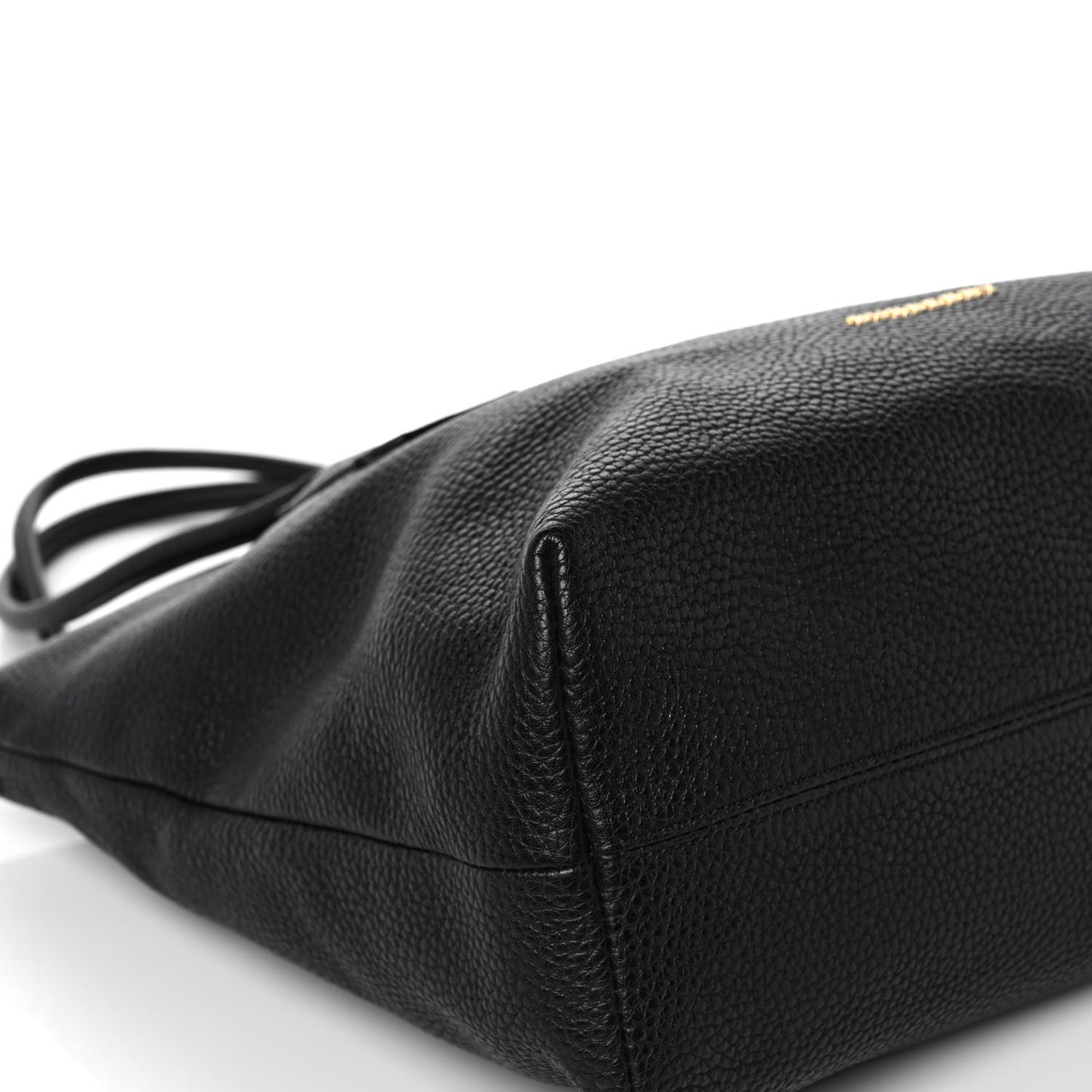 London Grainy Calfskin Medium Baynard Tote Black