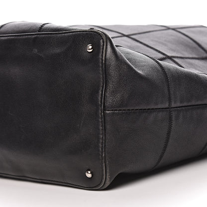 Chanel Calfskin Square Stitched Tassel Bag Black 10 of 17