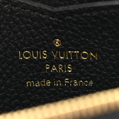 Louis Vuitton Empreinte Zippy Coin Purse Black 7 of 9