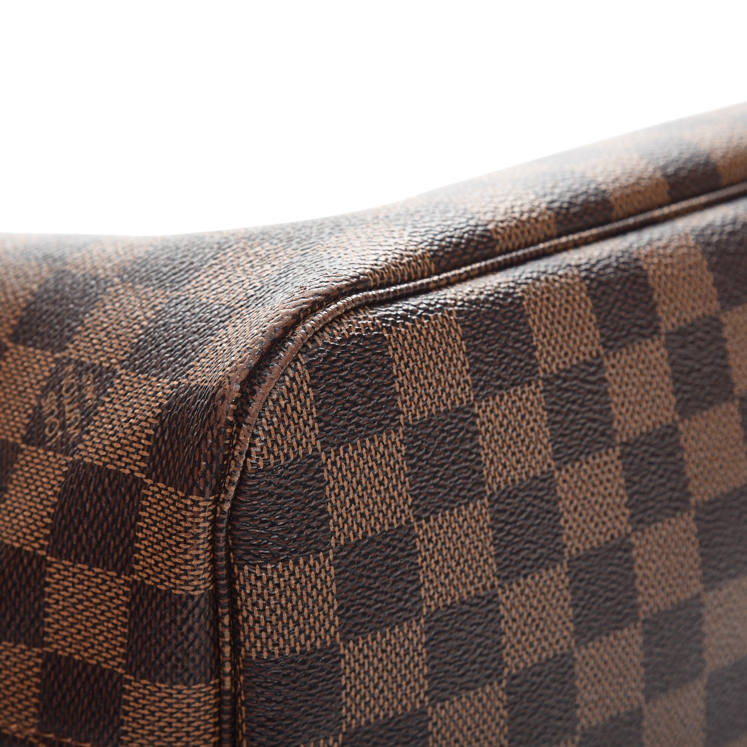 Louis Vuitton Damier Ebene Neo Neverfull MM Rose Ballerine 9 of 12
