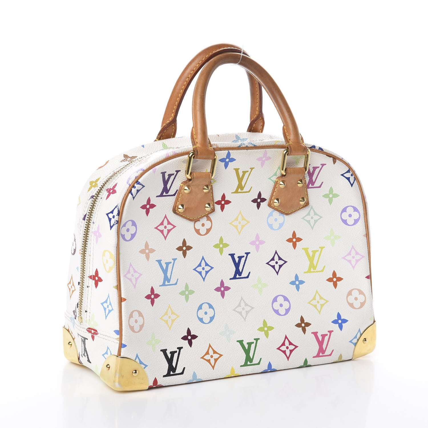Louis Vuitton Monogram Multicolor Trouville White 2 of 8