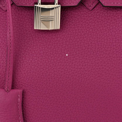 Hermes Togo Birkin 25 Rose Pourpre 14 of 14
