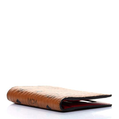 MCM Visetos Mini Bi-Fold Wallet Cognac 5 of 13