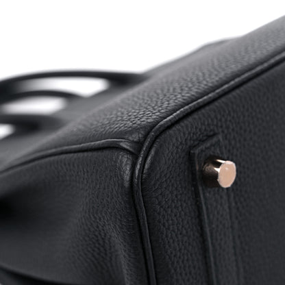 Hermes Togo Birkin 25 Black 10 of 15