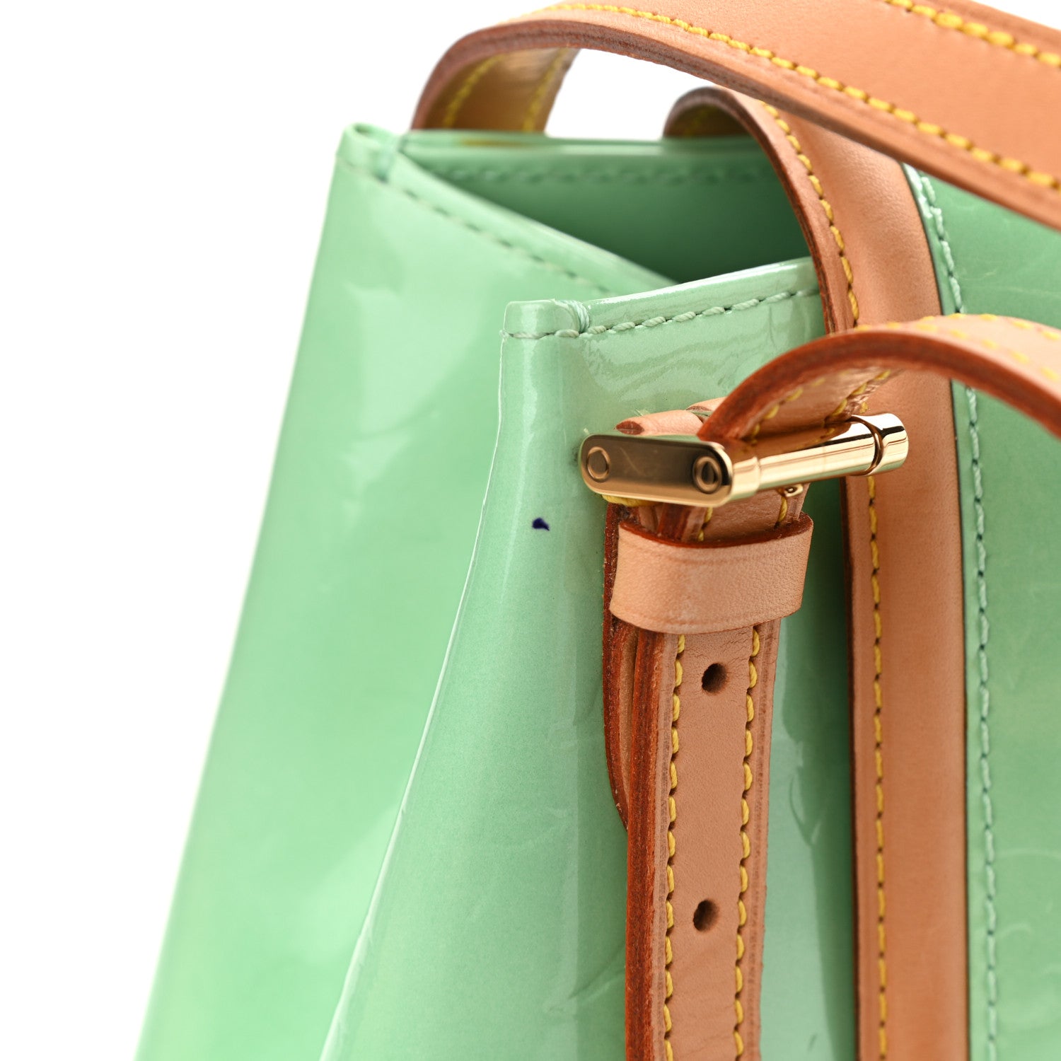 Louis Vuitton Vernis Biscayne Bay GM Peppermint 18 of 21