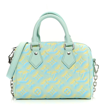 Louis Vuitton Empreinte Monogram Summer Stardust Speedy 20 Water Green 1 of 7