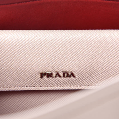 Prada Saffiano Cuir Small Double Handle Tote Cammeo 8 of 10