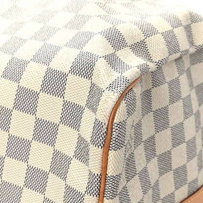 Louis Vuitton Damier Azur Keepall Bandouliere 55 9 of 11