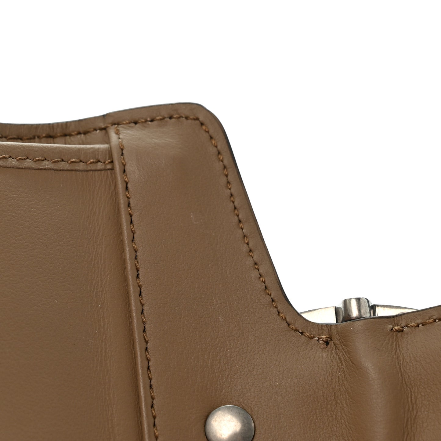 GG Supreme Monogram Dionysus Card Case Wallet Beige Taupe