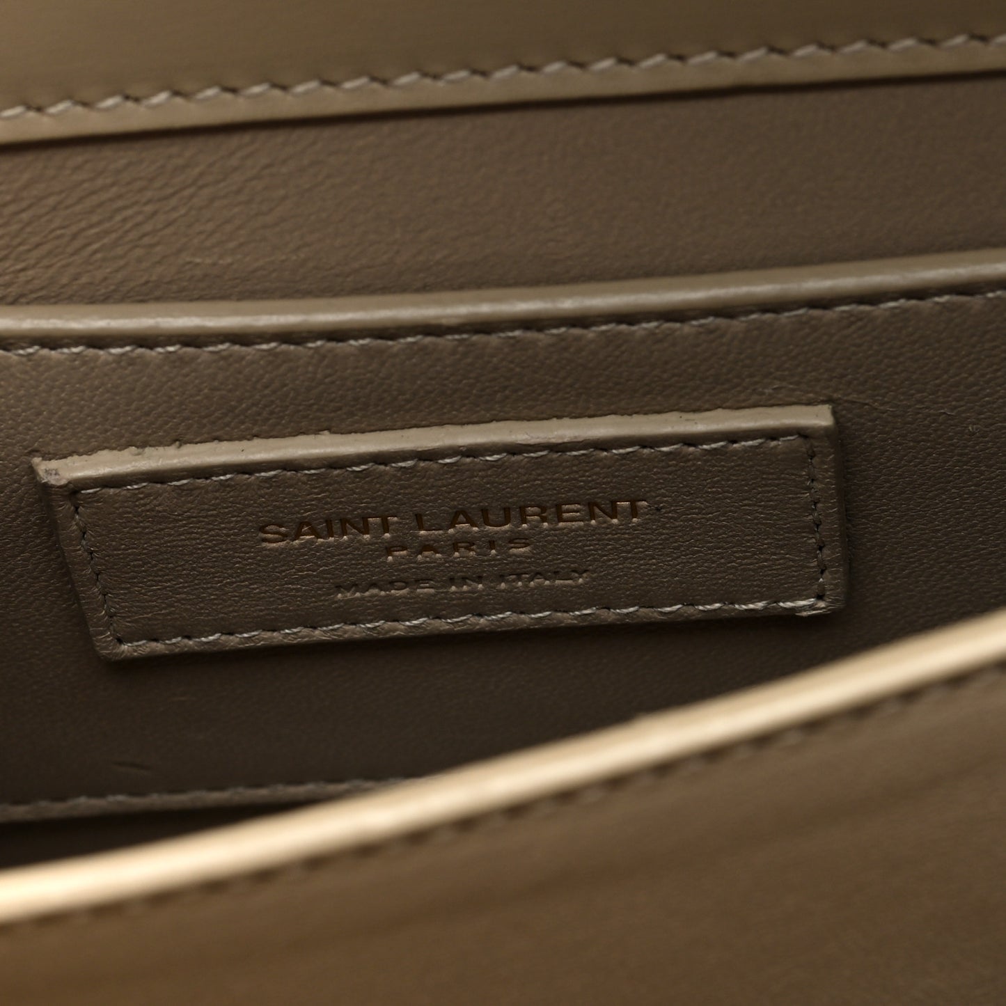 Canvas Calfskin Mini Classic Monogram Cassandra Top Handle Beige Cream