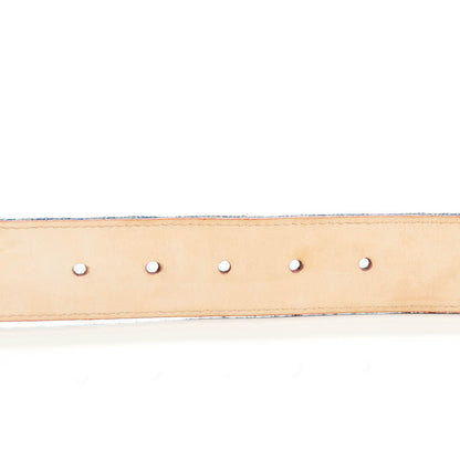 Louis Vuitton Denim Monogram Belt 90 36 Blue 3 of 8