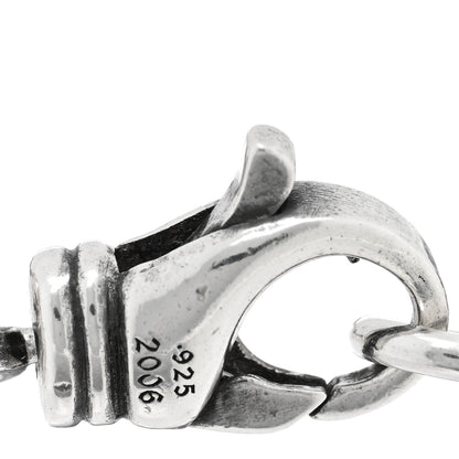 Chrome Hearts Sterling Silver Dice Cross Ball Bracelet 3 of 3
