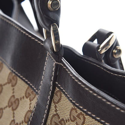 Gucci Monogram Small Gold D Ring Tote Brown 12 of 12