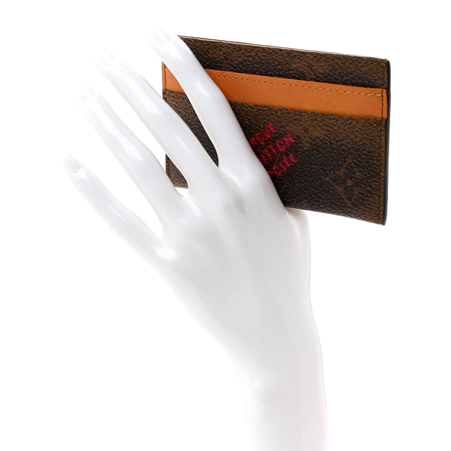 Louis Vuitton Monogram Dust Double Card Holder 2 of 6