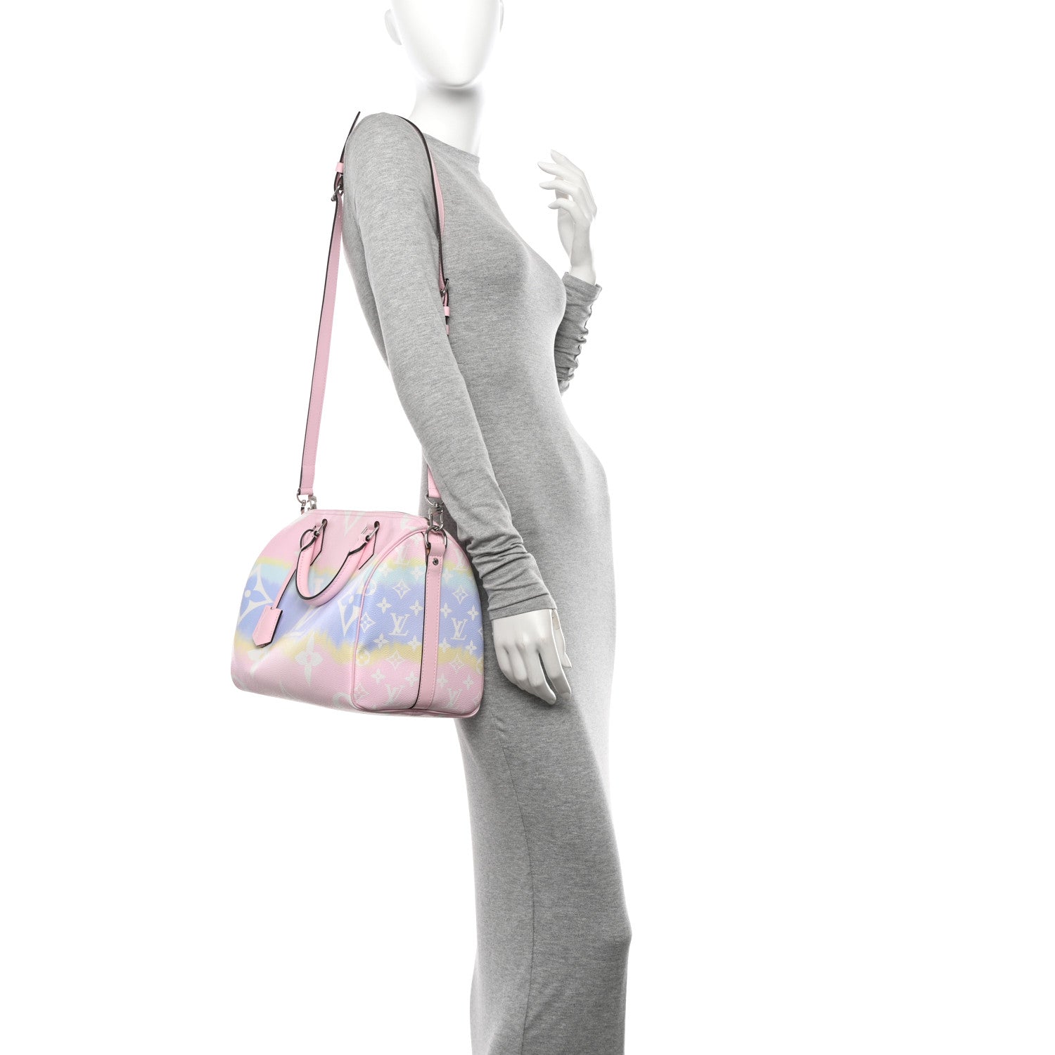 Louis Vuitton Monogram Escale Speedy Bandouliere 30 Pastel 2 of 11