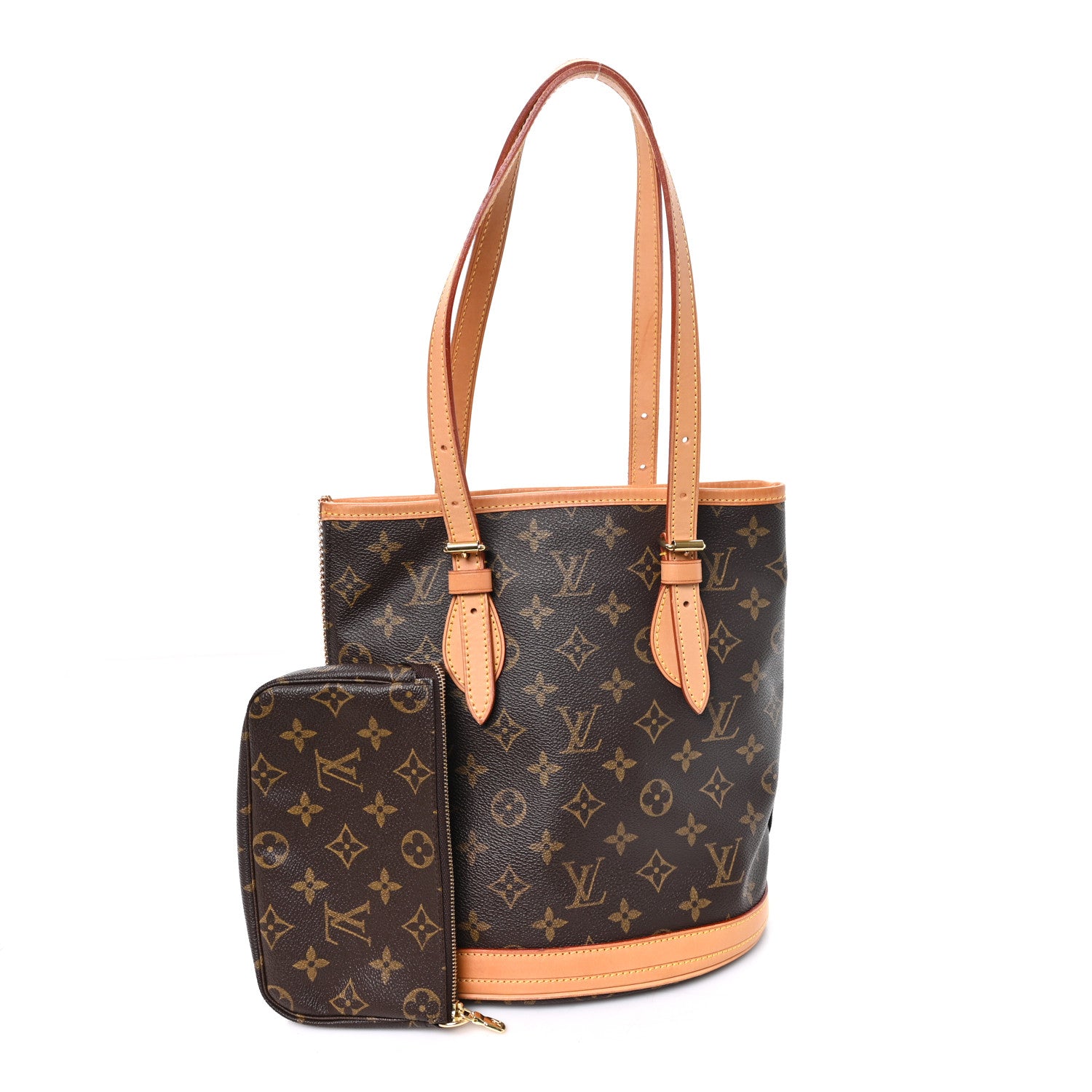Louis Vuitton Monogram Petit Bucket 23 3 of 11