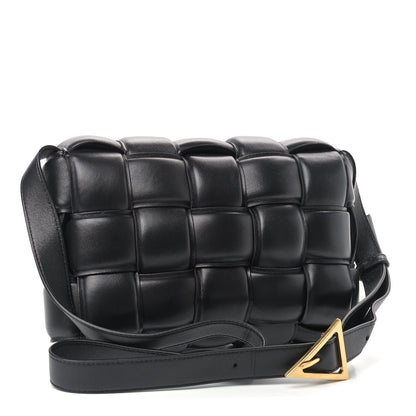 Bottega Veneta Nappa Maxi Intreccio Padded Cassette Crossbody Bag Black 3 of 9