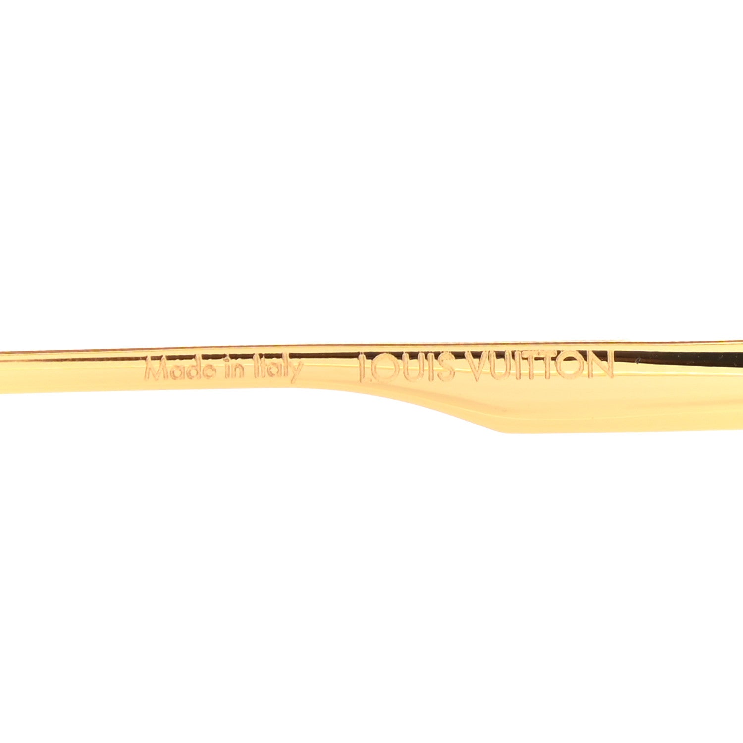 Louis Vuitton Metal LV Ash Sunglasses Z1261W Gold 5 of 8
