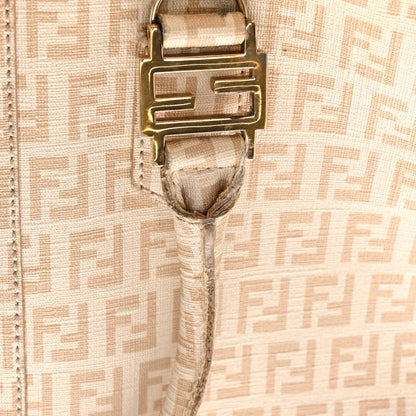Fendi Zucchino Spalmati Forever Tote Crema Ecru 12 of 17