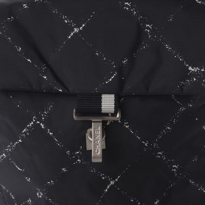 Chanel Nylon Travel Backpack Black 9 of 10