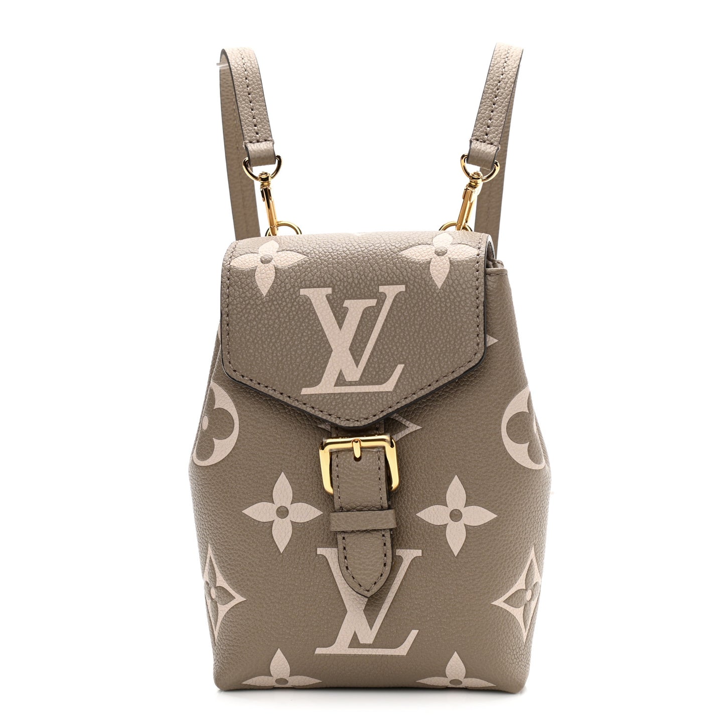Empreinte Monogram Giant Tiny Backpack Tourterelle Cream