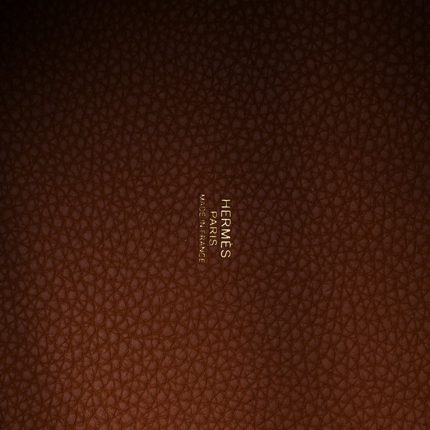 Hermes Taurillon Clemence Picotin Lock 22 MM Gold 6 of 9