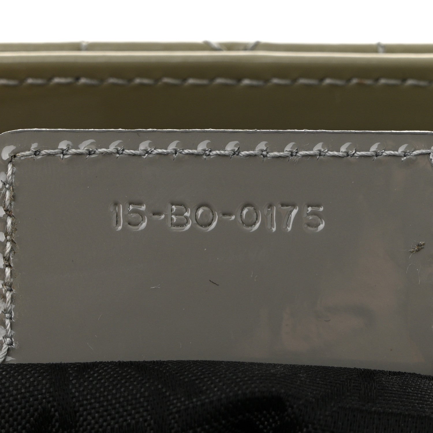Christian Dior Patent Cannage Medium Lady Dior Grey 7 of 13