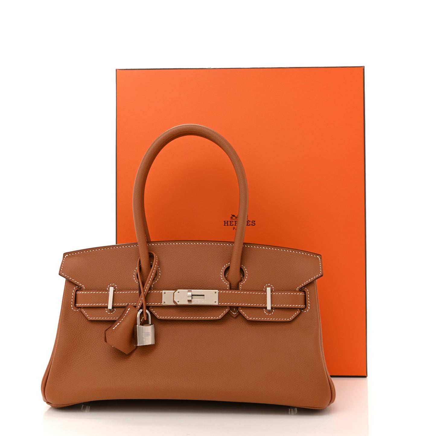 Evercolor Shoulder Birkin Light 29 Gold