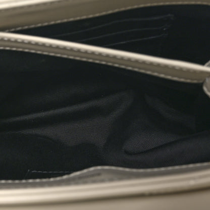 Saint Laurent Calfskin Y Quilted Monogram Toy Loulou Crossbody Bag Blanc Vintage 6 of 11