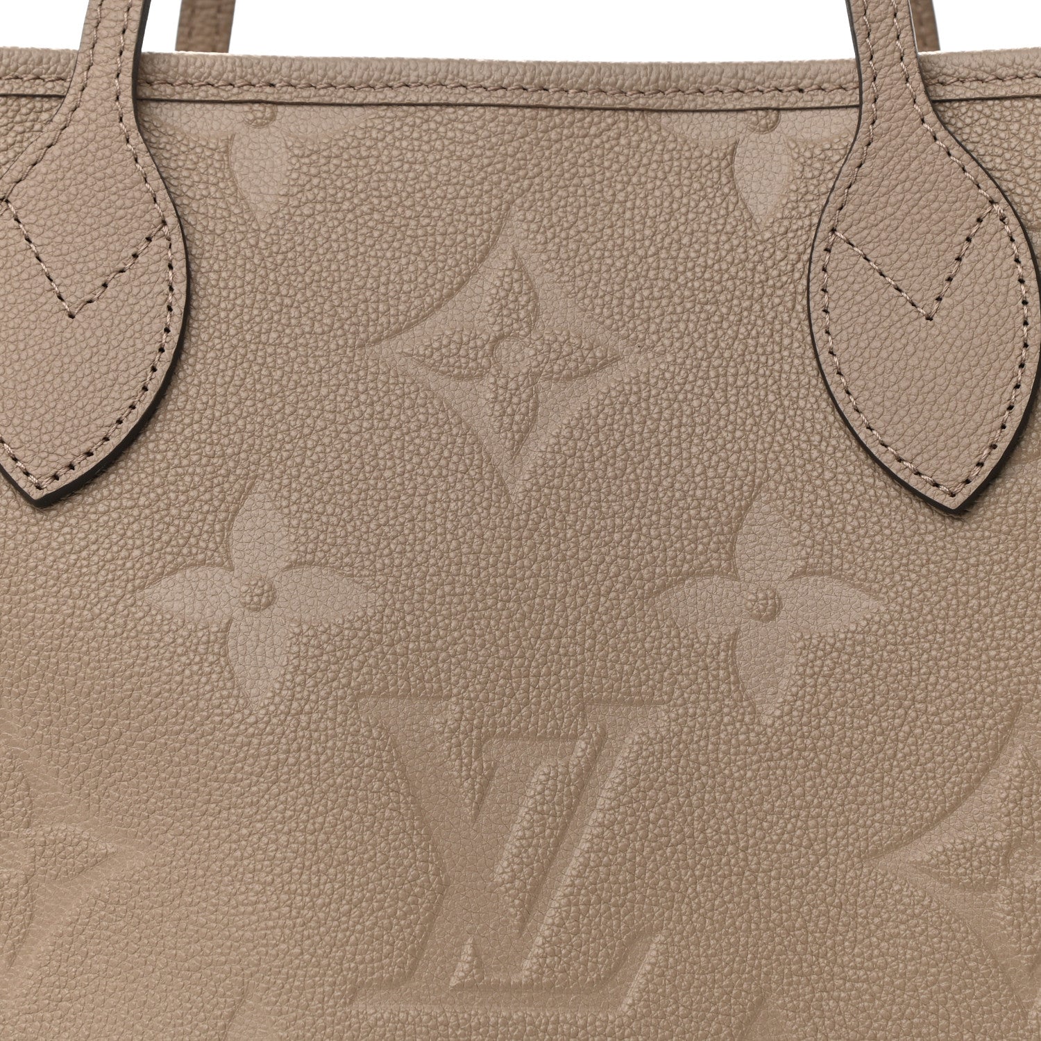 Louis Vuitton Empreinte Monogram Giant Neverfull MM Tourterelle 7 of 10