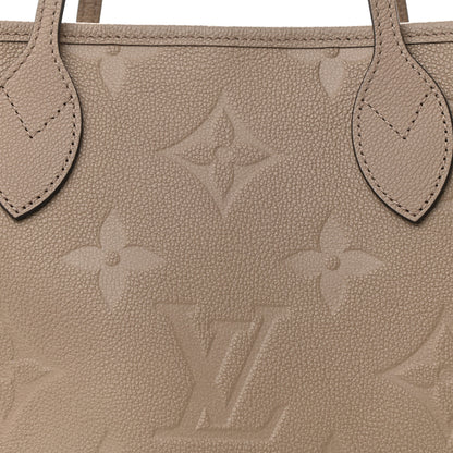 Louis Vuitton Empreinte Monogram Giant Neverfull MM Tourterelle 7 of 10