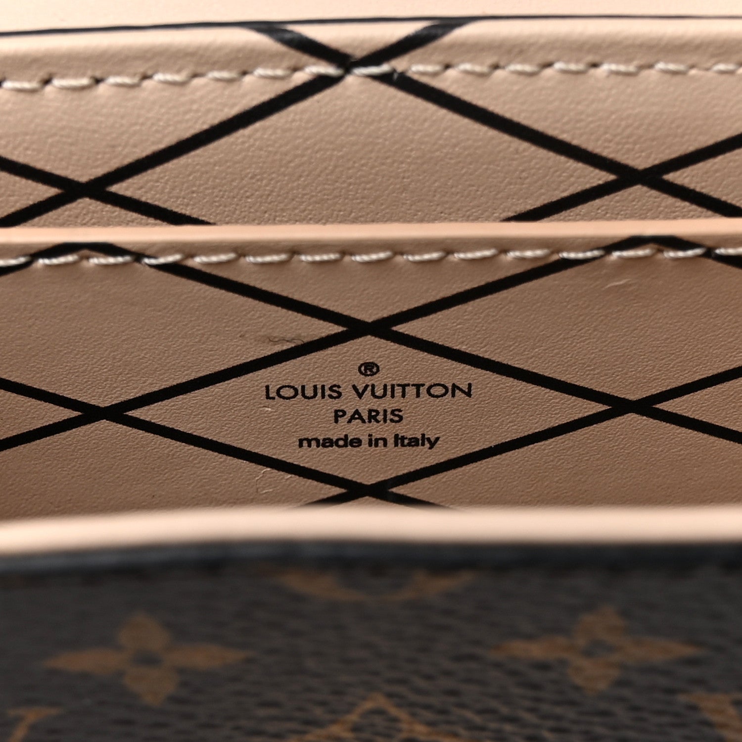 Louis Vuitton Monogram Pochette Trunk Verticale Black 6 of 9