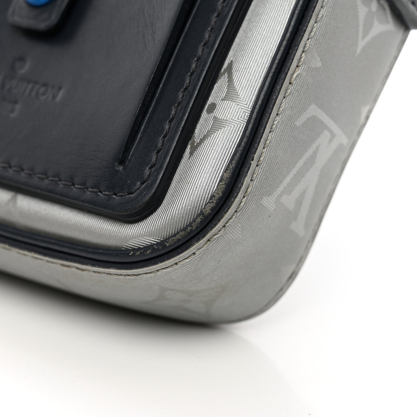 Monogram Alpha Messenger Satellite Silver