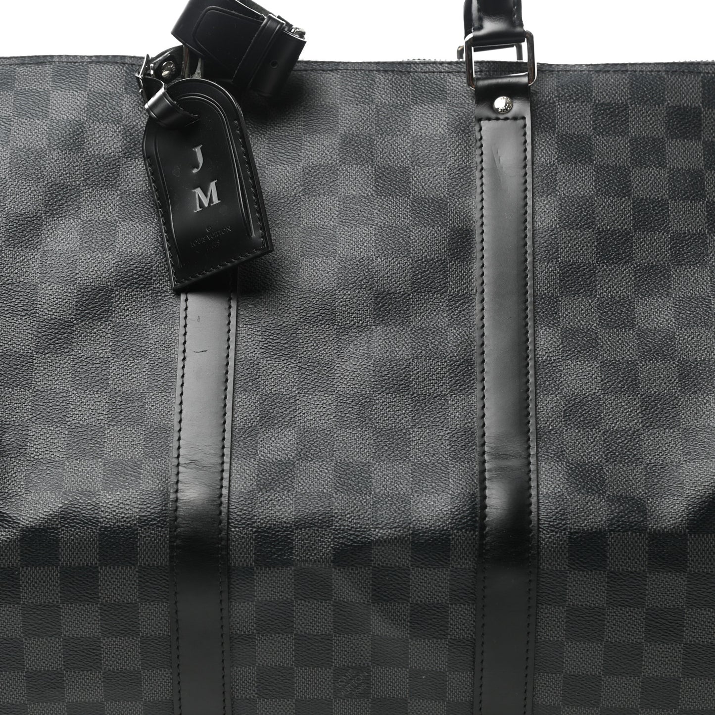 Damier Graphite Keepall Bandouliere 55
